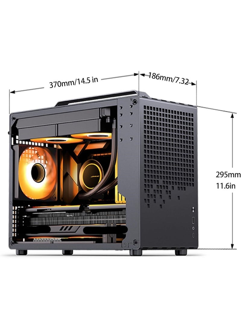 حاسوب ألعاب ميني بميزانية محدودة: معالج CORE I5 10400F | بطاقة رسومات RX 580 8GB | ذاكرة RAM 16GB | تخزين SSD 512GB NMVE/SATA | ويندوز 11 | جاهز للواي فاي وبلوتوث - Image 2